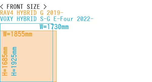#RAV4 HYBRID G 2019- + VOXY HYBRID S-G E-Four 2022-